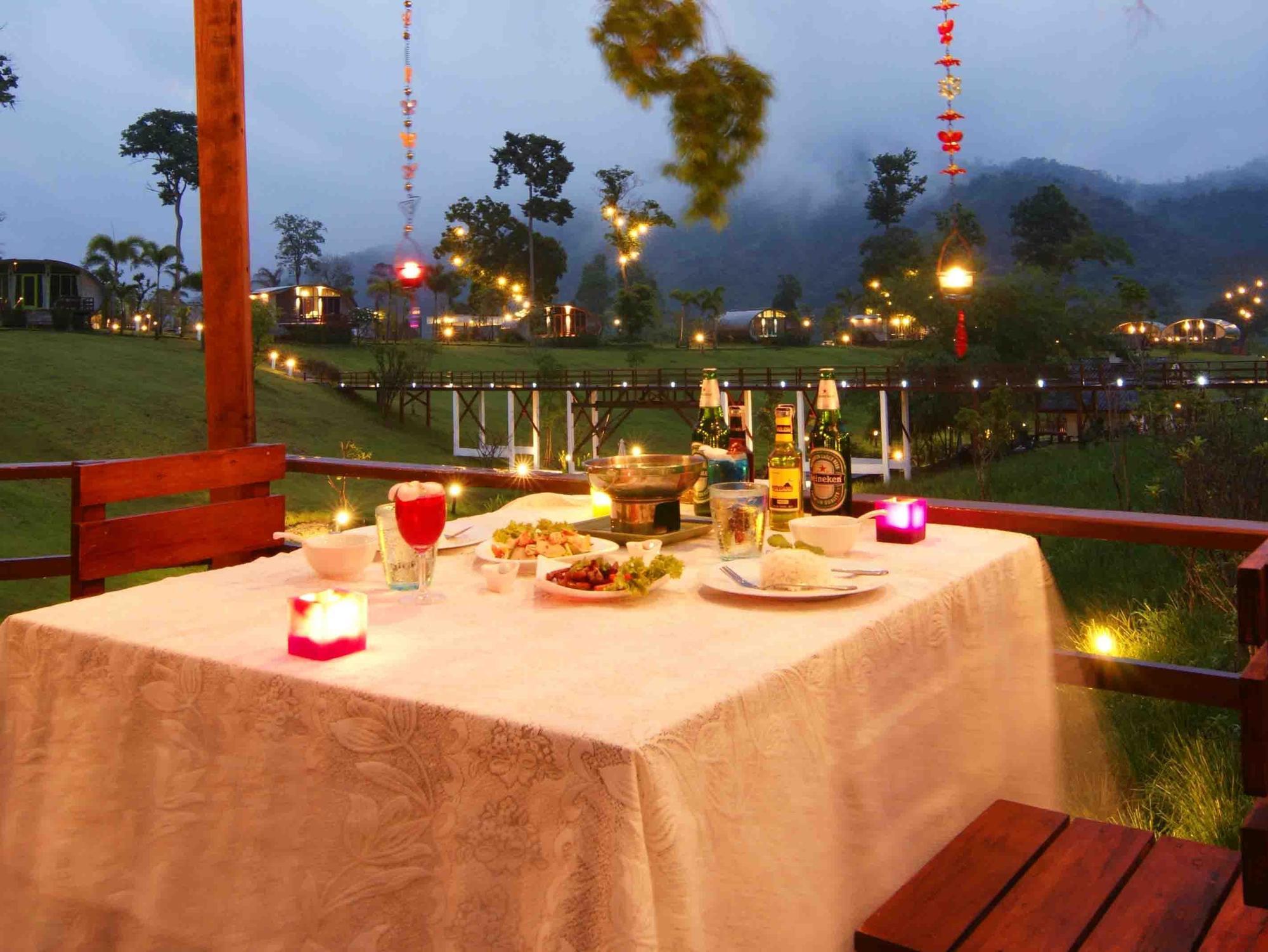 The Banyan Leaf Resort Suan Phueng Exterior photo